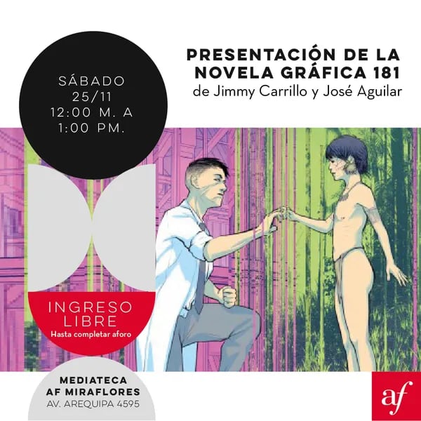 Presentation of 181, graphic novel by Jimmy Carrillo
